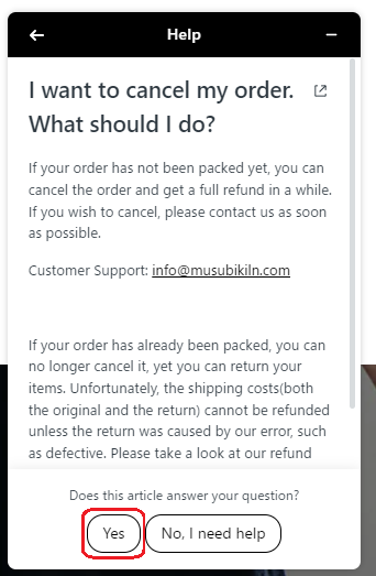 Can I Cancel My Order?